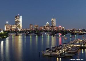 Boston City Skyline Photography